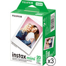Fujifilm INSTAX MINI Instant Color Film Kit (60 Exposures)