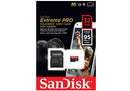 SanDisk 32GB Extreme Pro Micro SDHC UHS-I Card -95mbs