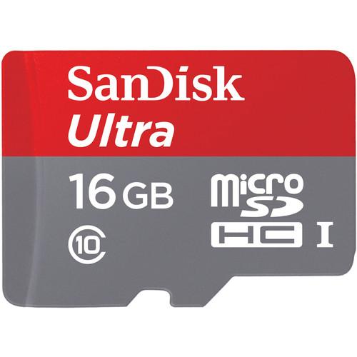 Sandisk 16GB Micro SD Ultra Class 10