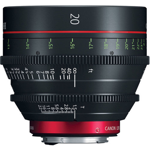 Canon CN-E 20mm T1.5 L F Cinema Prime Lens
