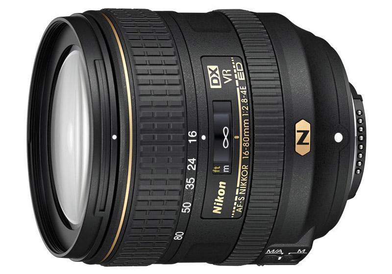 Nikon AF-S DX NIKKOR 16-80mm f/2.8-4E ED VR (white box)