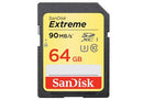 SanDisk 64GB Extreme SDXC UHS-1 Card -90mbs