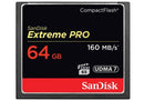 SanDisk 64GB Extreme Pro Compact Flash - 160mb/s (SDCFXPS-064G-X46)