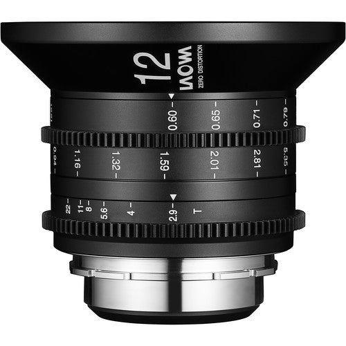 Laowa 12mm t/2.9 Zero-D Cine lens