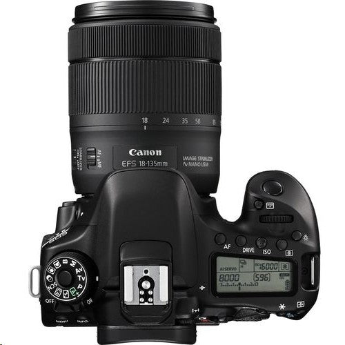 Canon EOS 80D with EF-S 18-135mm f/3.5-5.6 IS USM Kit